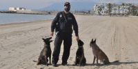 Tres perras y un guía: freno a la droga en Marbella