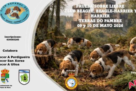 Calendario actividades caninas mayo 2026