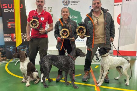 Extremadura domina el campeonato san Huberto 2025